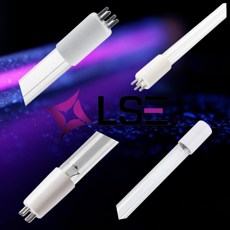 LSE Lighting GPH212T5L/4P UV-C Lamp â€“ 10W, 8.34" T5 Bulb | 4-Pin One End | 254nm Ultraviolet Light | EPA Registered | High-Performance Replacement | Designed in USA - Image 4